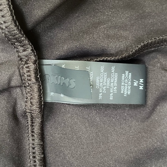 NWOT Skims Long Sarong Swim Skirt in Onyx (Black), sz Medium - Picture 8 of 9